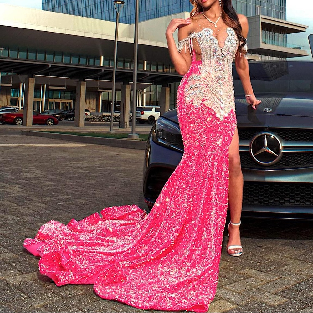 Custom Made Prom Dress - PINK
